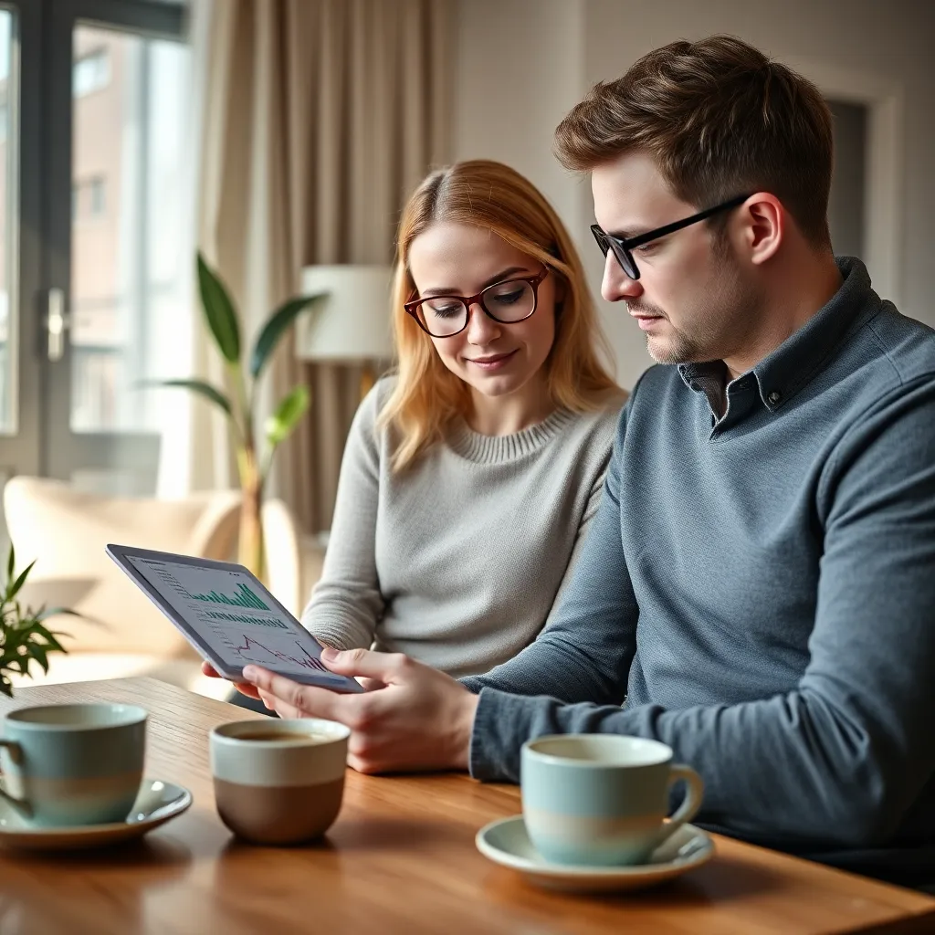 Persoon die trots een financieel certificaat toont